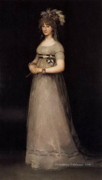 comtesse Tableaux - Portrait de la comtesse de Chincón Francisco de Goya